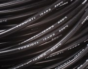 cable silicone 12 AWG noir